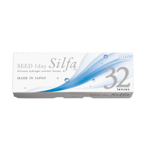 KÍNH ÁP TRÒNG MỀM KHÔNG MÀU DÙNG 1 NGÀY SILICONE HYDROGEL SEED 1DAY SILFA